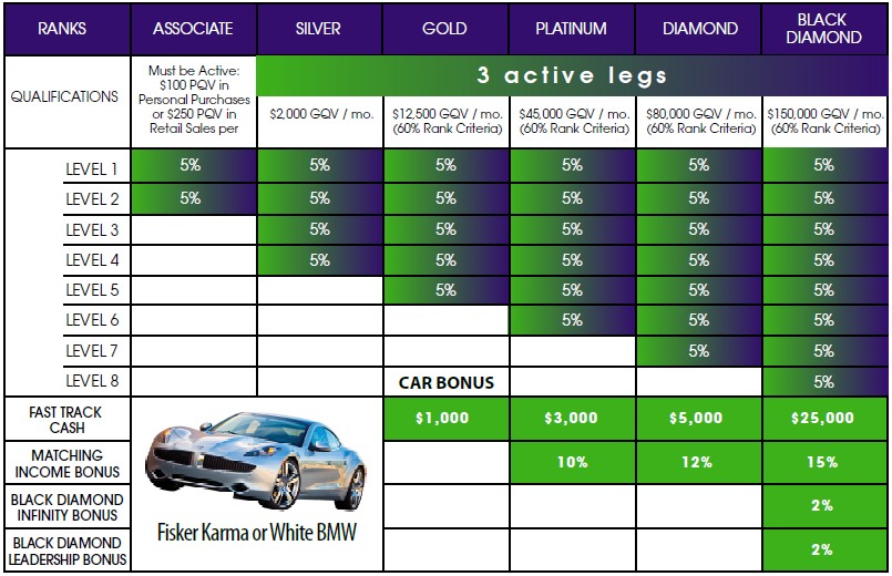 SevenPoint2 Compensation Plan 2012